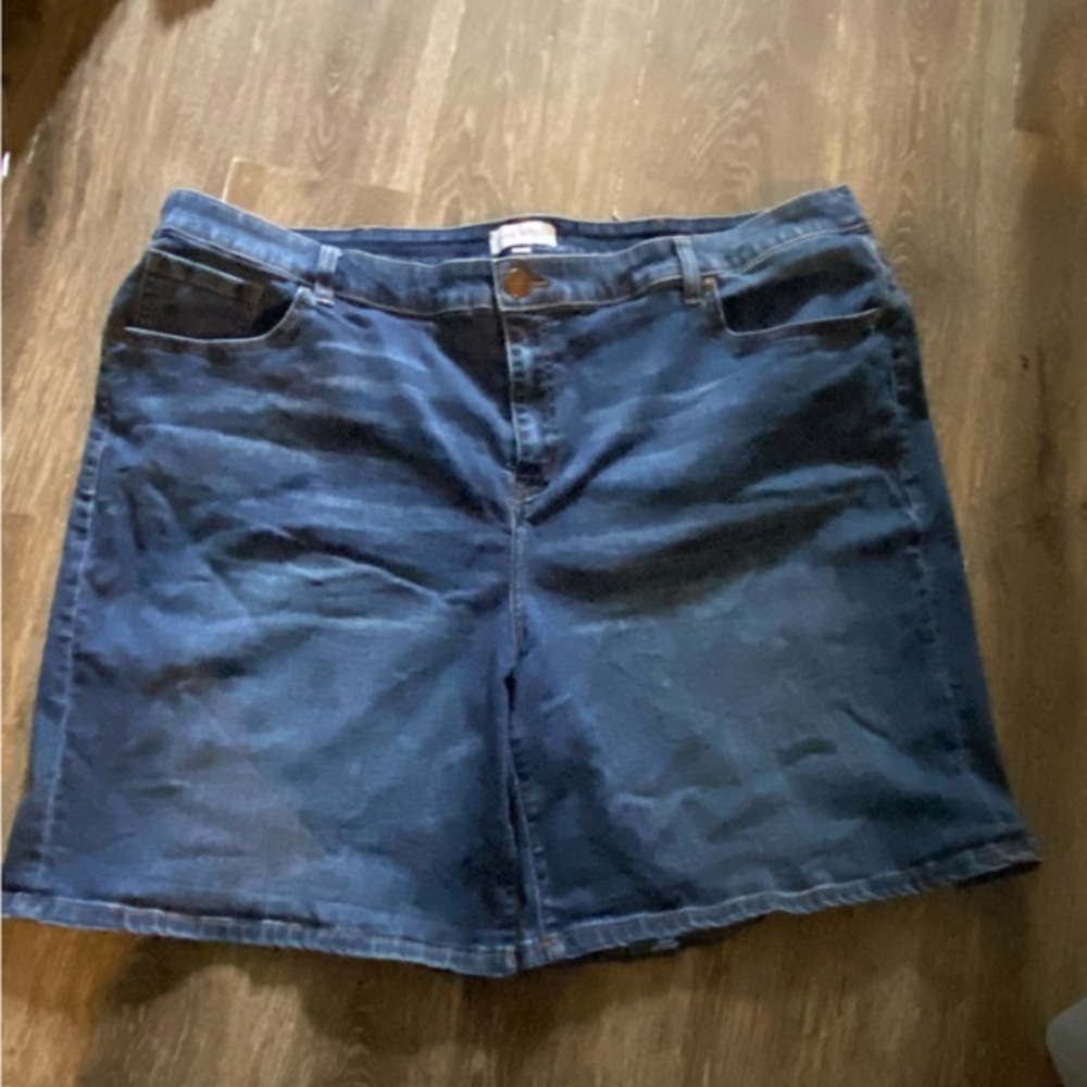 Lane Bryant Shorts Women’s Size 22 Blue Denim